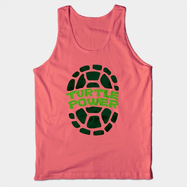 Turtle Power Shell Tank Top by nataliawinyoto